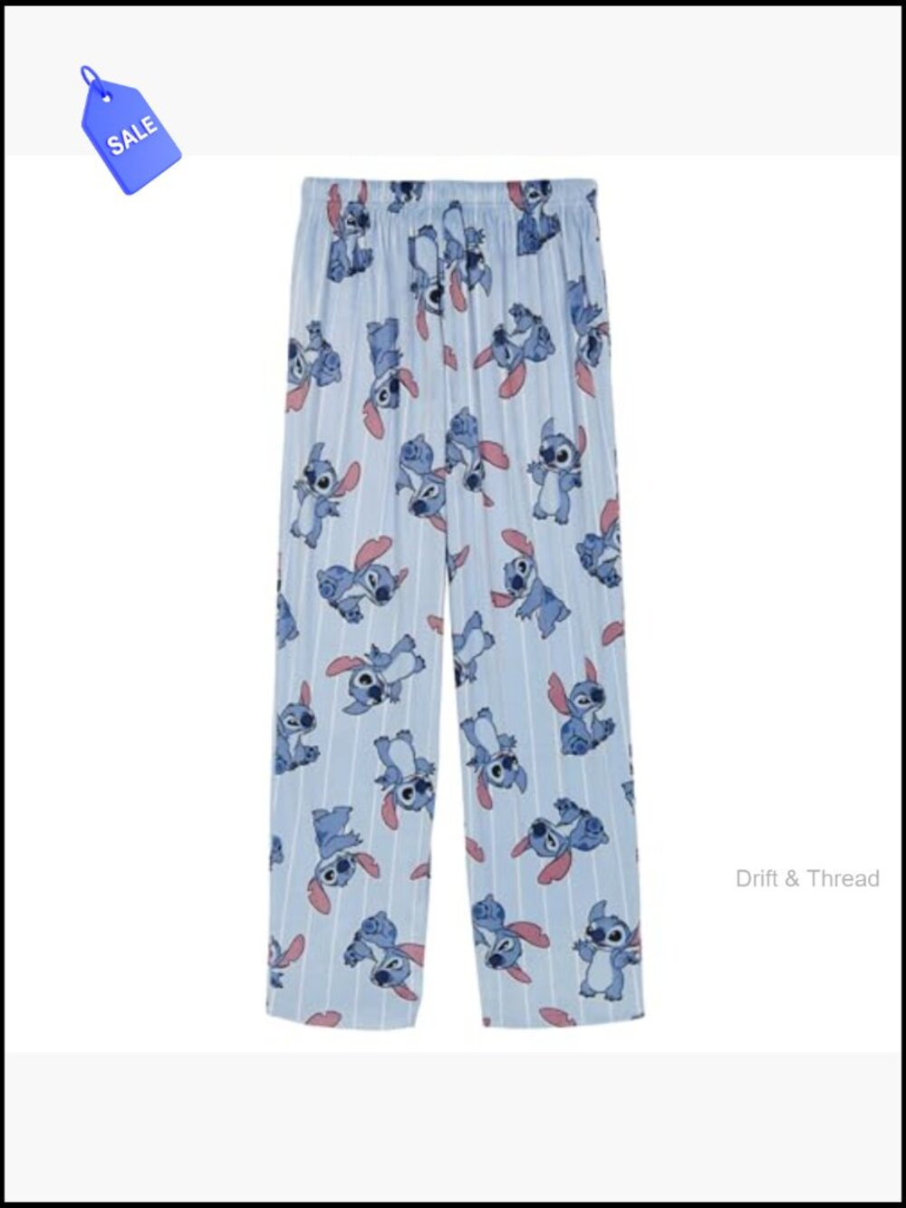Disney Lilo & Stitch Lounge Pant, XL, Drawstring, Fleece - Picture 3 of 3